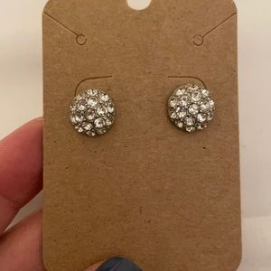Nordstrom rhinestone studded earrings